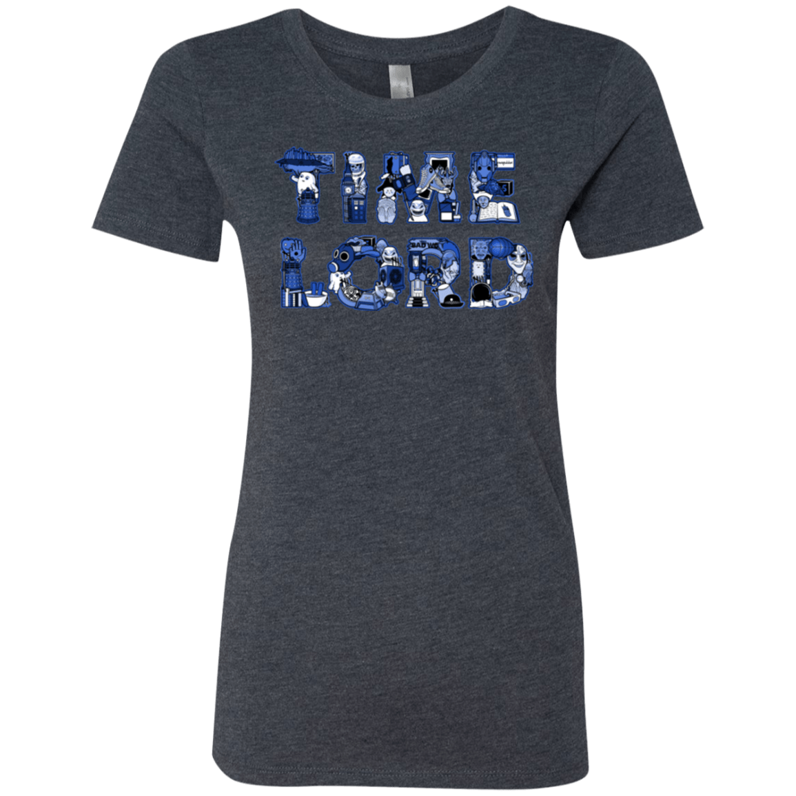 T-Shirts Vintage Navy / Small Timelord Women's Triblend T-Shirt