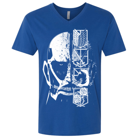 T-Shirts Royal / X-Small Titan Black Men's Premium V-Neck