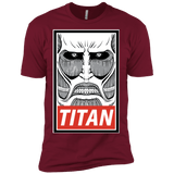 T-Shirts Cardinal / X-Small Titan Men's Premium T-Shirt