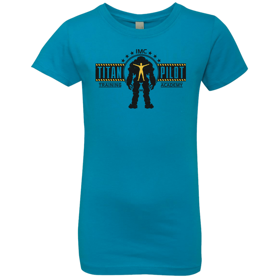 T-Shirts Turquoise / YXS Titan Pilot Girls Premium T-Shirt