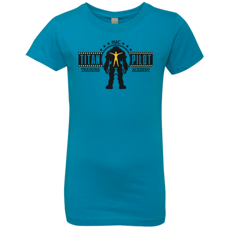 T-Shirts Turquoise / YXS Titan Pilot Girls Premium T-Shirt