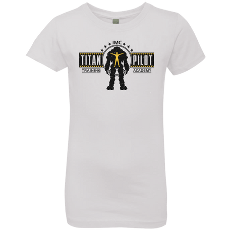 T-Shirts White / YXS Titan Pilot Girls Premium T-Shirt