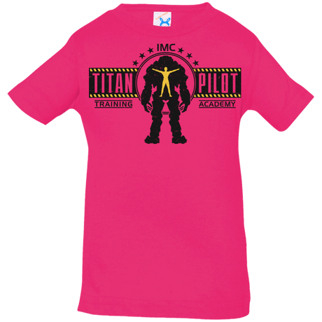 T-Shirts Hot Pink / 6 Months Titan Pilot Infant Premium T-Shirt