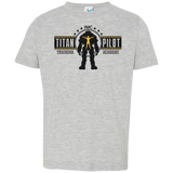 T-Shirts Heather Grey / 2T Titan Pilot Toddler Premium T-Shirt