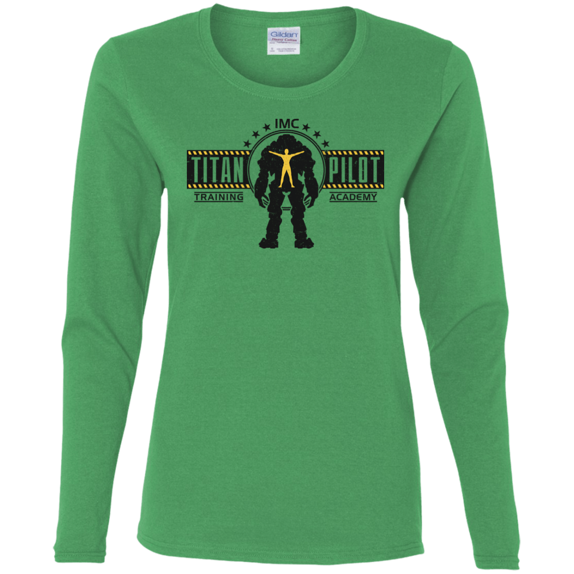 T-Shirts Irish Green / S Titan Pilot Women's Long Sleeve T-Shirt