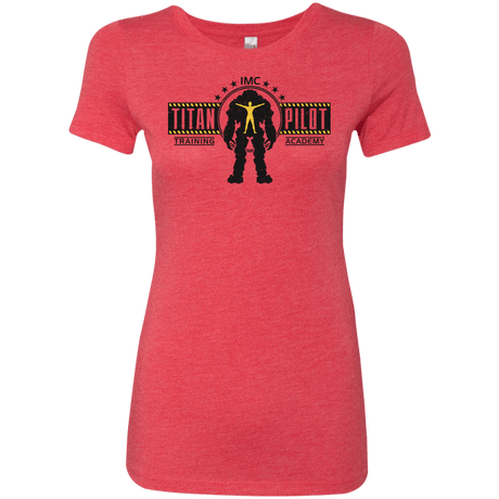 T-Shirts Vintage Red / S Titan Pilot Women's Triblend T-Shirt