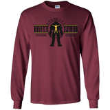T-Shirts Maroon / YS Titan Pilot Youth Long Sleeve T-Shirt
