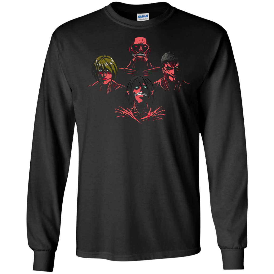 T-Shirts Black / S Titan Rhapsody Men's Long Sleeve T-Shirt