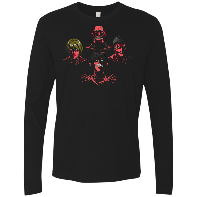 T-Shirts Black / S Titan Rhapsody Men's Premium Long Sleeve