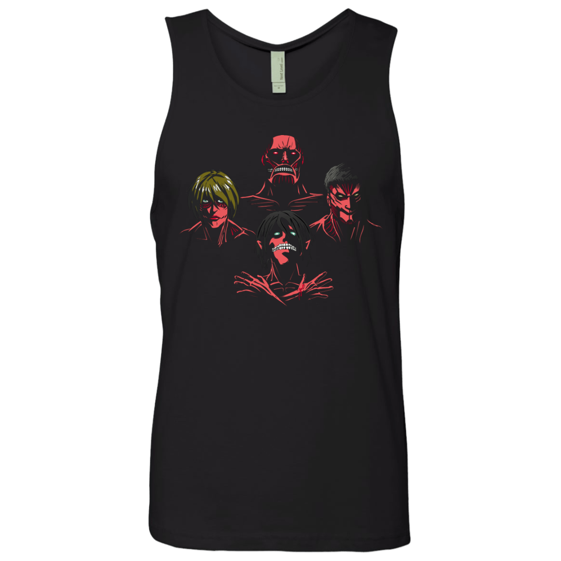 T-Shirts Black / S Titan Rhapsody Men's Premium Tank Top