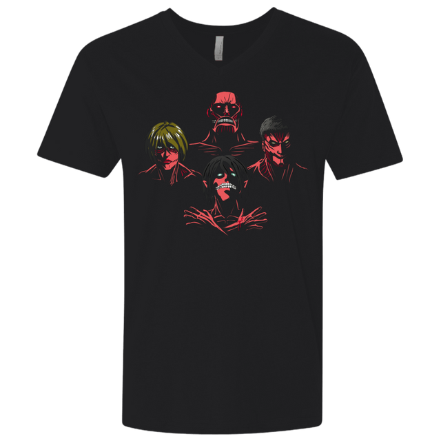 T-Shirts Black / X-Small Titan Rhapsody Men's Premium V-Neck