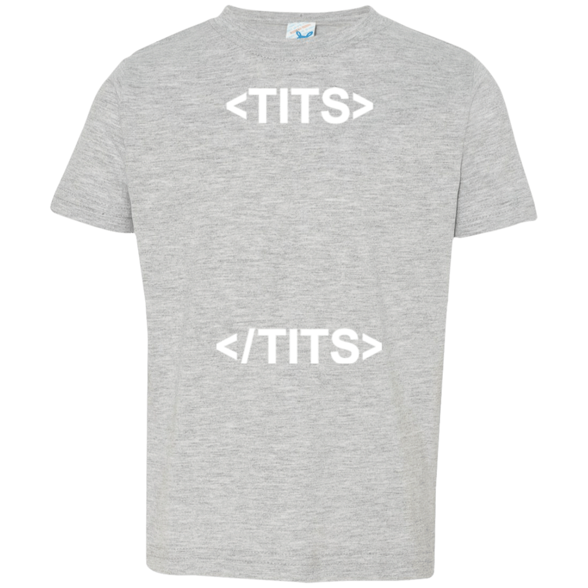 T-Shirts Heather / 2T Tits Toddler Premium T-Shirt