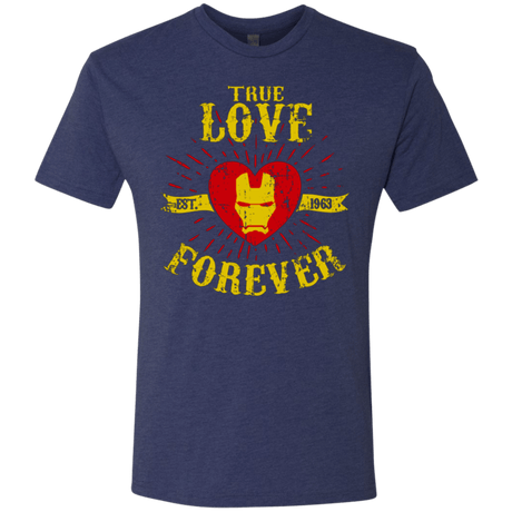 T-Shirts Vintage Navy / Small TLF  IRON Men's Triblend T-Shirt