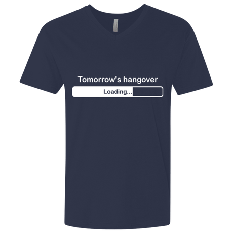 T-Shirts Midnight Navy / X-Small Tomorrow's hangover Men's Premium V-Neck
