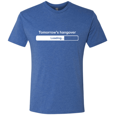 T-Shirts Vintage Royal / Small Tomorrow's hangover Men's Triblend T-Shirt