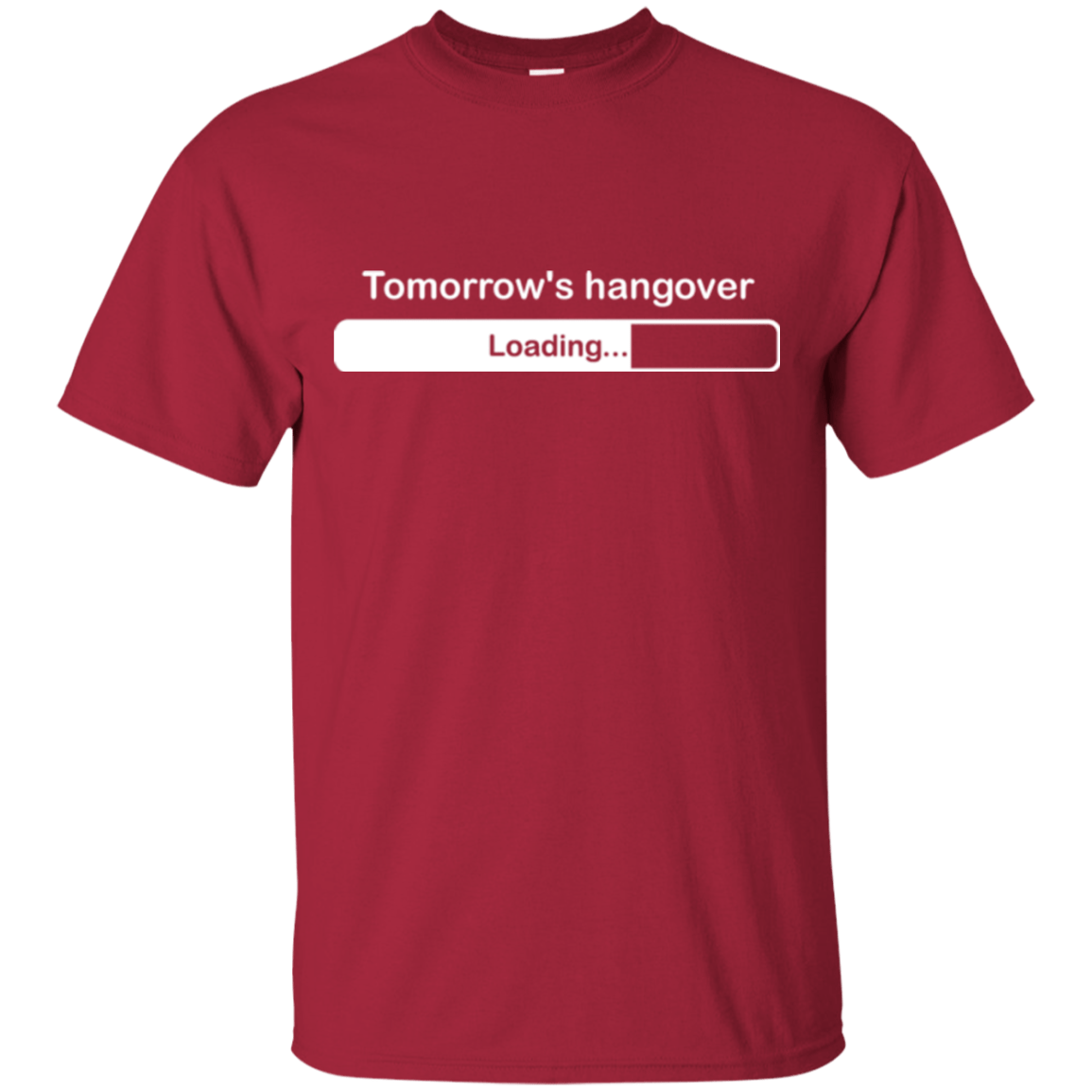 T-Shirts Cardinal / Small Tomorrow's hangover T-Shirt