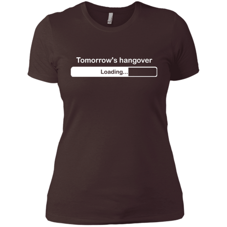 T-Shirts Dark Chocolate / X-Small Tomorrow's hangover Women's Premium T-Shirt