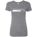 T-Shirts Premium Heather / Small Tomorrow's hangover Women's Triblend T-Shirt