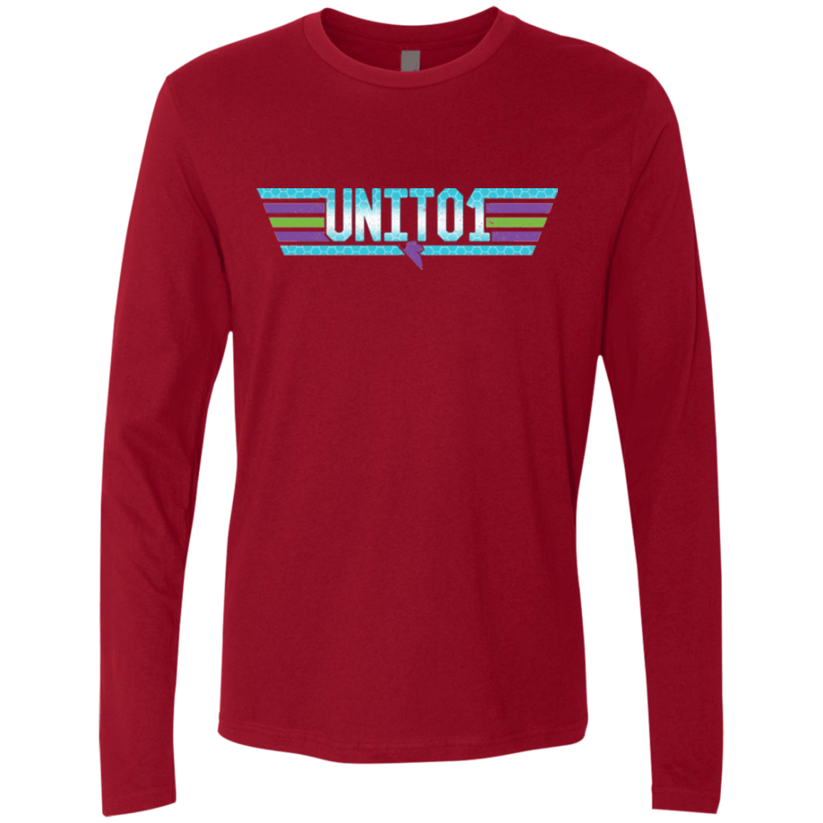 T-Shirts Cardinal / Small Top One Men's Premium Long Sleeve