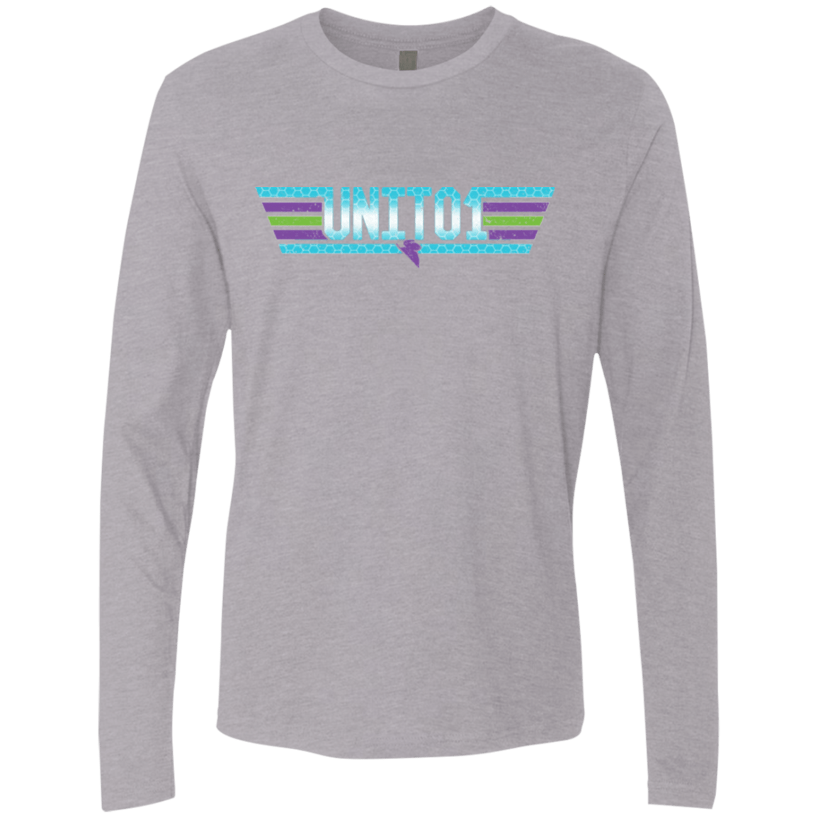 T-Shirts Heather Grey / Small Top One Men's Premium Long Sleeve