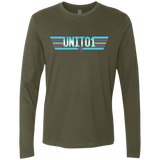 T-Shirts Military Green / Small Top One Men's Premium Long Sleeve