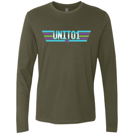 T-Shirts Military Green / Small Top One Men's Premium Long Sleeve