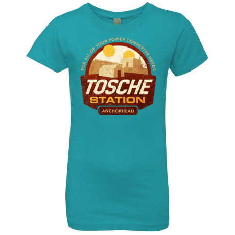 T-Shirts Tahiti Blue / YXS Tosche Station Girls Premium T-Shirt