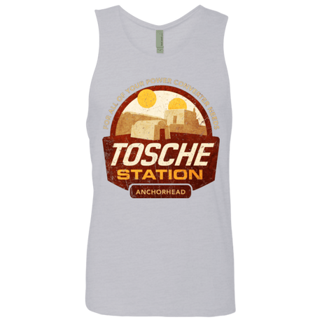 T-Shirts Heather Grey / Small Tosche Station Men's Premium Tank Top