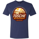 T-Shirts Vintage Navy / Small Tosche Station Men's Triblend T-Shirt