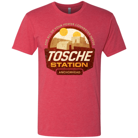 T-Shirts Vintage Red / Small Tosche Station Men's Triblend T-Shirt