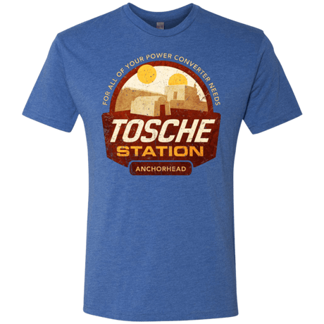 T-Shirts Vintage Royal / Small Tosche Station Men's Triblend T-Shirt