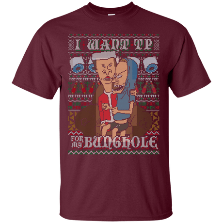 T-Shirts Maroon / S TP FOR XMAS T-Shirt