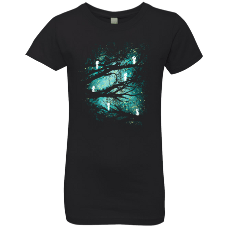 T-Shirts Black / YXS Tree Spirits Girls Premium T-Shirt