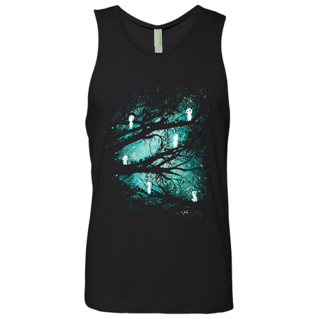 T-Shirts Black / S Tree Spirits Men's Premium Tank Top