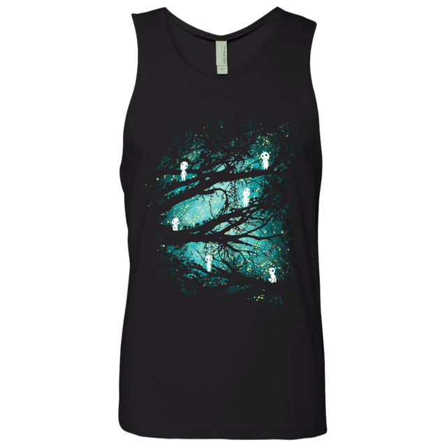 T-Shirts Black / S Tree Spirits Men's Premium Tank Top