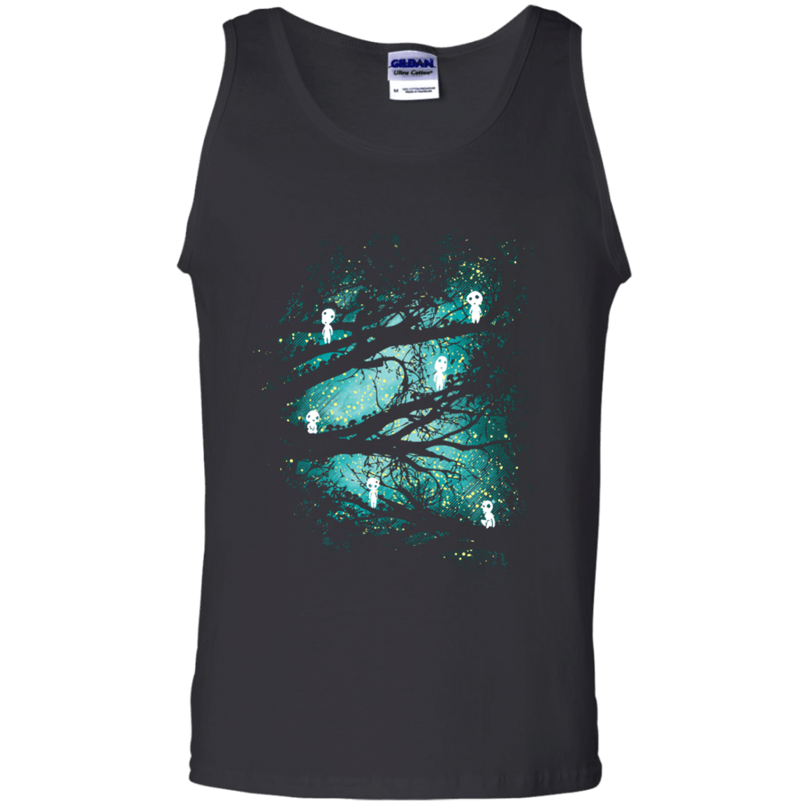 T-Shirts Black / S Tree Spirits Men's Tank Top