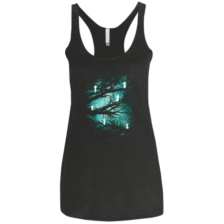 T-Shirts Vintage Black / X-Small Tree Spirits Women's Triblend Racerback Tank