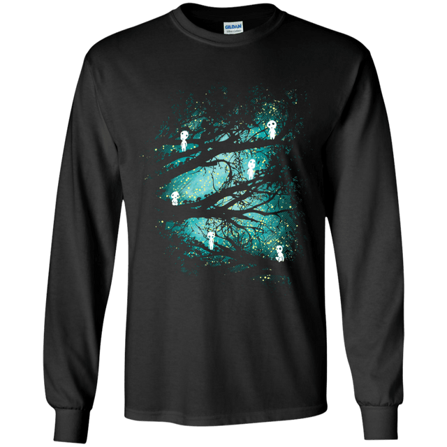 T-Shirts Black / YS Tree Spirits Youth Long Sleeve T-Shirt
