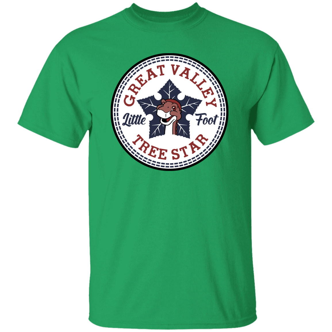 T-Shirts Irish Green / S Tree Star T-Shirt