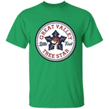 T-Shirts Irish Green / YXS Tree Star Youth T-Shirt