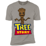 T-Shirts Light Grey / X-Small TREE STORY Men's Premium T-Shirt