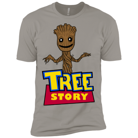 T-Shirts Light Grey / X-Small TREE STORY Men's Premium T-Shirt