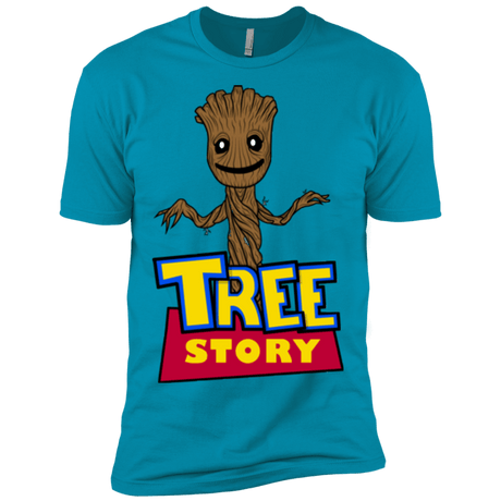 T-Shirts Turquoise / X-Small TREE STORY Men's Premium T-Shirt