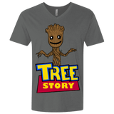 T-Shirts Heavy Metal / X-Small TREE STORY Men's Premium V-Neck
