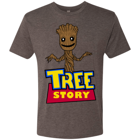 T-Shirts Macchiato / Small TREE STORY Men's Triblend T-Shirt