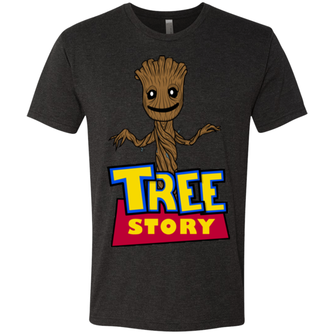 T-Shirts Vintage Black / Small TREE STORY Men's Triblend T-Shirt