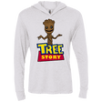 T-Shirts Heather White / X-Small TREE STORY Triblend Long Sleeve Hoodie Tee