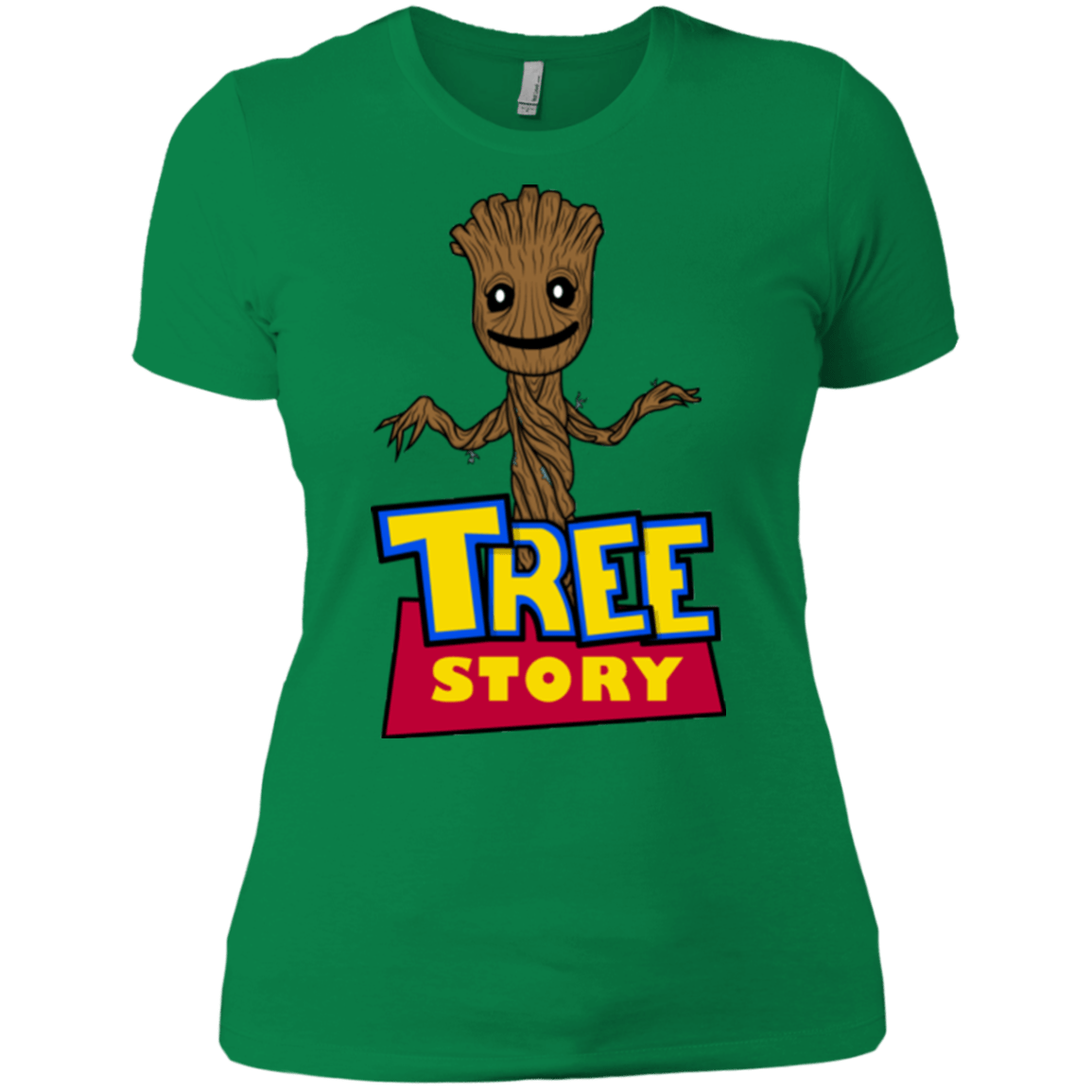T-Shirts Kelly Green / X-Small TREE STORY Women's Premium T-Shirt