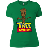 T-Shirts Kelly Green / X-Small TREE STORY Women's Premium T-Shirt
