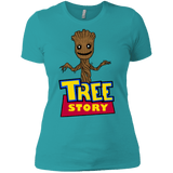 T-Shirts Tahiti Blue / X-Small TREE STORY Women's Premium T-Shirt